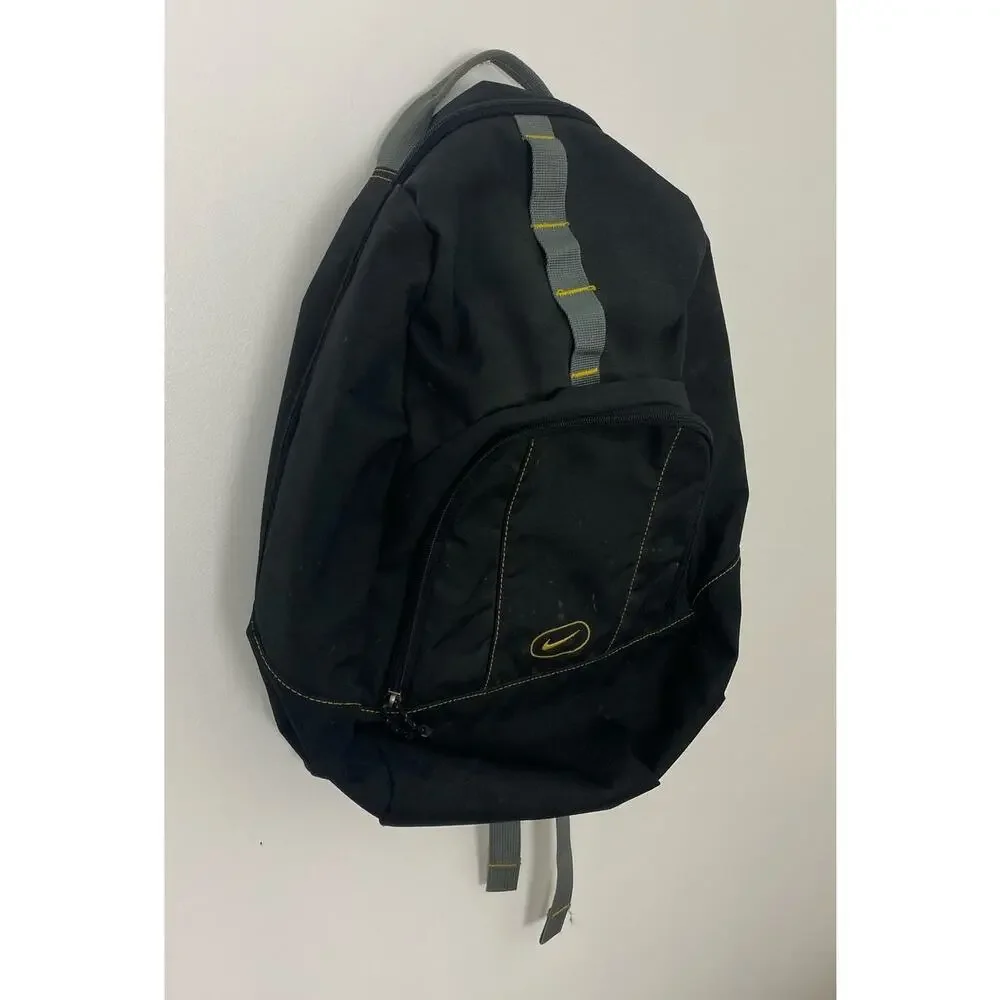 VTG Y2K Nike stitched logo graphic backpack bookbag